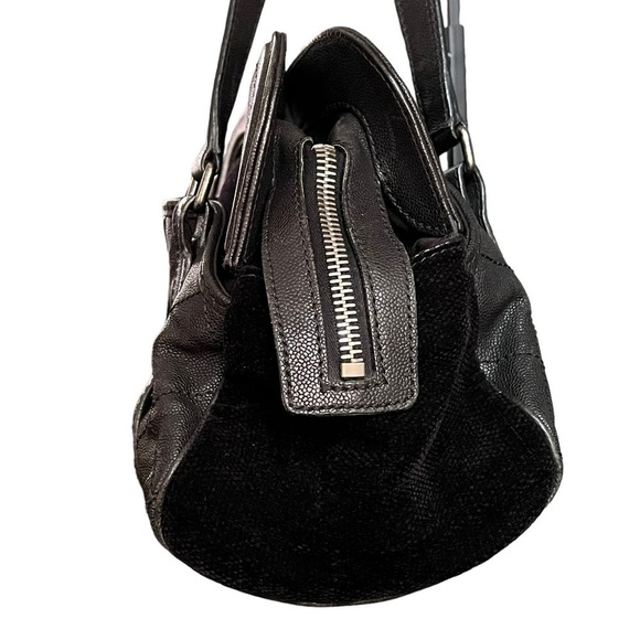 CHANEL Reissue Bowler Bag Black Caviar Leather Chenille Silver Hardware Large - Picture 6 of 16